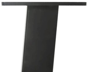 Pés de mesa de console 4 peças antracite 72 cm aço