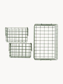 Cestos em metal The Baskets, conjunto de 3