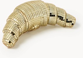 Objeto decorativo brilhante Disco Croissant