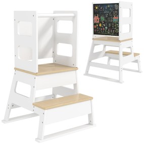 AIYAPLAY Torre de Aprendizagem 2 em 1 Torre de Aprendizagem para Crian