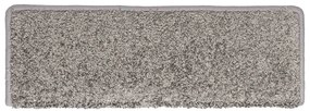 Tapetes de escadas 30 pcs 65x21x4 cm cinzento