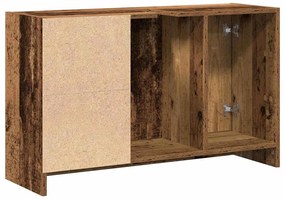Gabinete para Pia Madeira Velha 90x29x55 cm Madeira Derivada