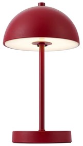 Candeeiro de Mesa Exterior Vermelho Escuro Incl. LED Regulável em 3 Níveis IP44 Recarregável - Keira Moderno
