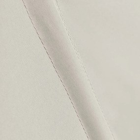 Toldo lateral dobrável para varanda 140x140 cm creme