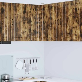 vidaXL Armário de Cozinha Carvalho Defumado 57 x 57 x 80 cm