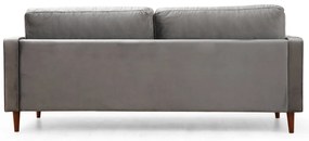 **** Sofá de 3 Lugares Rome – Cinzento Claro – 215x90x70 cm

**