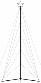 LED Árvore de Natal 615 LEDs Azul 404,5 cm