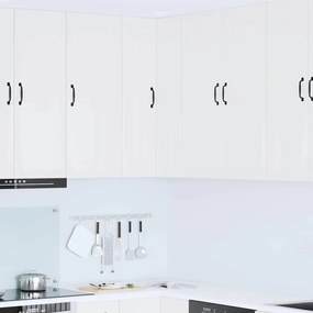 vidaXL Armário de Cozinha Branco Brilhante 57 x 57 x 100 cm