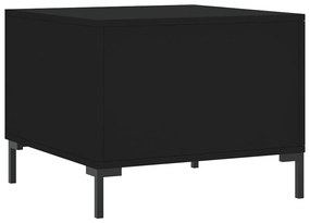 Mesa de centro 50x50x40 cm derivados de madeira preto