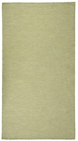 Tapete de tecido plano para exterior 80x150 cm verde