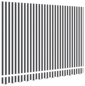 Tecido de substituição para toldo para estrutura de 3.5x2 m Antracite