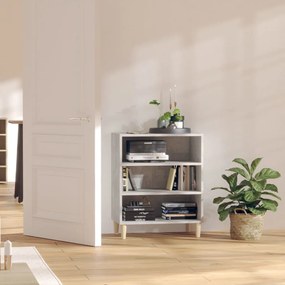 vidaXL Aparador 57x35x70 cm derivados de madeira cinza cimento