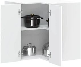 vidaXL Armário canto parede cozinha Porto derivados de madeira preto