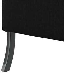 Sofá Alto Preto 109x56x121 cm Tecido