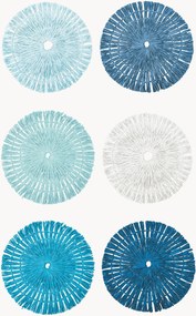 Individuais de mesa artesanais Tovaglietta, conjunto de 6
