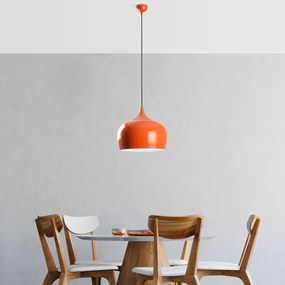 Candeeiro de Teto Patine – Laranja – Ø28 h:29 cm