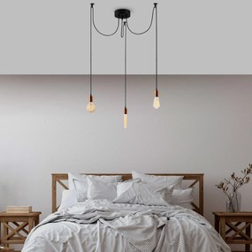 Candeeiro de Teto Kabluni – Cobre – 96 x 96 cm