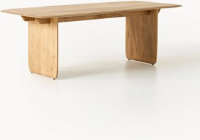 Mesa de jantar em madeira de manga Kora, vários tamanhos