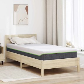 vidaXL Colchões Branco, Cinza 90 x 190 cm