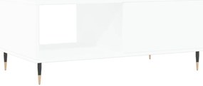Mesa de centro 90x50x36,5 cm derivados de madeira branco