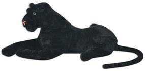 Pantera de peluche, preto, XXL