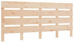 Cama sem colchão 120x200 cm madeira de pinho maciça