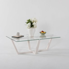 Mesa de Centro Amalfi – Branco – 105x35x65 cm