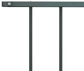 Painel de vedação aço revestido a pó 1,7x1,25 m antracite