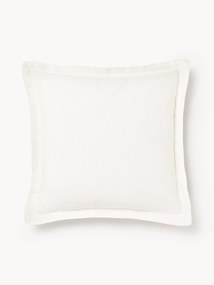 Capa de almofada em linho com costura elevada Taryn