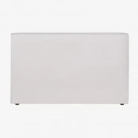 Cabeceira Em Tecido Chenille Lunari Chenille Branco Quebrado & 180 Cm - Sklum