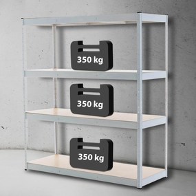 Estante para cargas pesadas 160 x 60 x 180 Branco