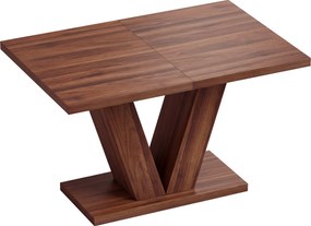 HOMCOM Mesa de Jantar Retangular para 4 Pessoas 120x80 cm Nogueira | Aosom Portugal