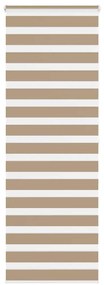 vidaXL Cortina de zebra 85x200 cm largura do tecido 80,9 cm poliéster