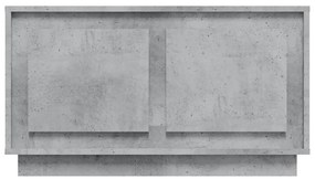 Móvel de TV 80x35x45 cm derivados de madeira cinzento cimento