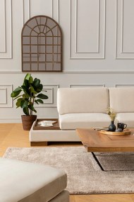Sofá de Canto Tulip - Bege - 313 cm x 193 cm x 97 cm x 80 cm