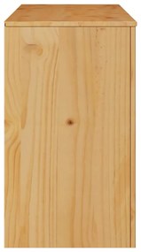 Cômoda vidaXL "DRAMMEN" 111x43x73,5 cm Madeira Sólida Pinheiro