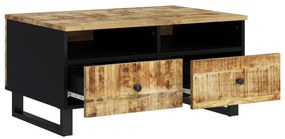 Mesa de centro madeira de mangueira maciça/derivados de madeira