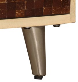 Móvel de TV 120x30x40 cm madeira de mangueira maciça