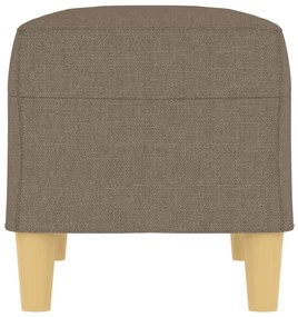 Banco 70x35x41 cm tecido cinza-acastanhado
