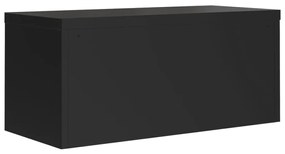 Arquivador 90x40x130 cm aço preto