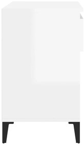Sapateira 70x36x60 cm derivados de madeira branco brilhante