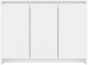 Aparador 102x33x75 cm derivados de madeira branco