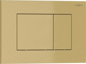 Mexen Tex 02 botão de descarga, dourado - 6102-06