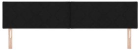 Cabeceira vidaXL Design Blocos de Diamante Preto 200 cm Tecido