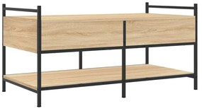 Mesa de centro 99x50x50 derivados de madeira carvalho sonoma