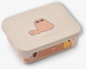 Ako caixa para snacks tritan Liewood rosa-pálido
