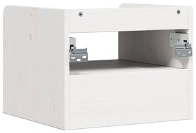 Mesas de cabeceira com gaveta 2 pcs Branco 38 x 36 x 29,5 cm