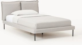 Cama de solteiro estofada Amelia