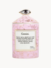 Vela perfumada artesanal Gemini (lavanda, cipreste e cedro)