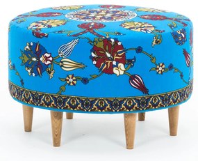Tuffet Torino – Azul – 65x40x65 cm
